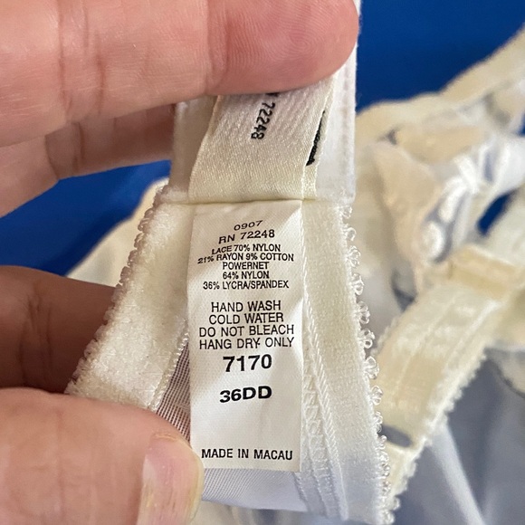 Felina White Lace Bra - Picture 9 of 16